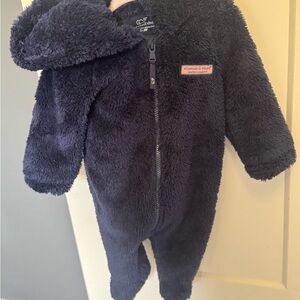 Vineyard Vines Cozy Navy Footie